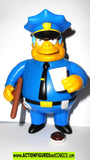 simpsons CHEIF WIGGUM police officer playmates world of springfield cop