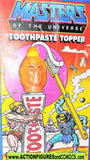 Masters of the Universe HE-MAN 1984 Toothpaste Topper vintage moc