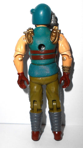 Gi joe DODGER 1990 v2 w 1987 MICROPHONE Mouth piece sonic fighters