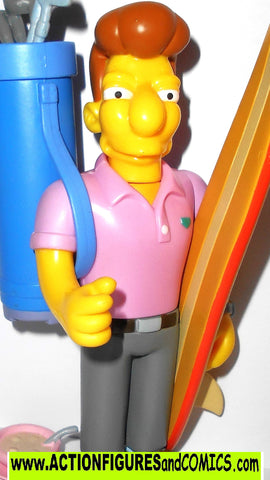 Simpsons FREDDY QUIMBY 2003 series 12 wos figures complete