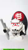 STAR WARS galactic heroes STORMTROOPER red M&M complete empire Mpire