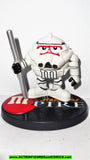 STAR WARS galactic heroes STORMTROOPER red M&M complete empire Mpire