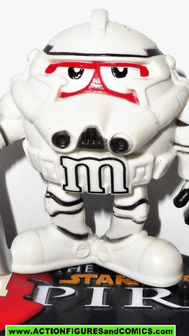 STAR WARS galactic heroes STORMTROOPER red M&M complete empire Mpire