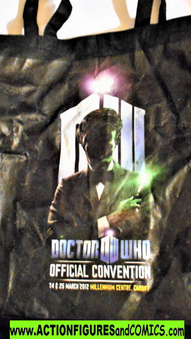 doctor who Convention 2012 official TOTE BAG 17.5 x 15