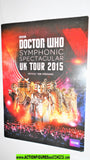 doctor who SYMPHONIC SPECTACULAR uk tour 2015 exclusive paperback PB
