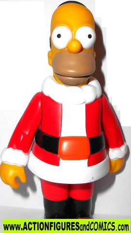 simpsons HOMER CHRISTMAS playmates toys complete