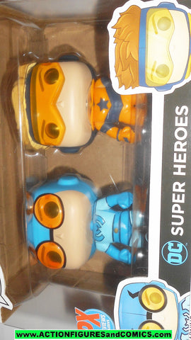 FUNKO POP universe BOOSTER GOLD BLUE BEETLE super heroes pops moc mib