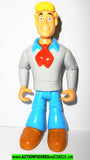 Scooby Doo FRED JONES action figure 2007 Thinkway toys hana barbera