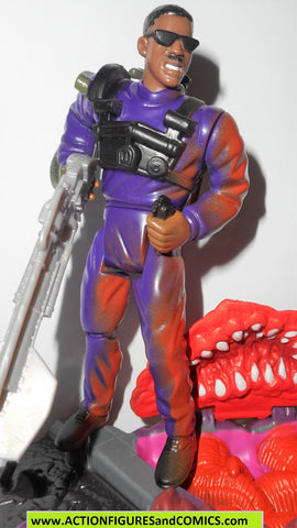 MIB Men in Black JAY J flame blastin vs scorched alien movie galoob 1997