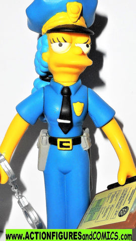 simpsons MARGE SIMPSON police officer series 7 2002 playmates