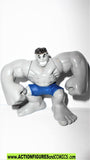 Marvel Super Hero Squad HULK GREY gray complete strong arm pvc action figures