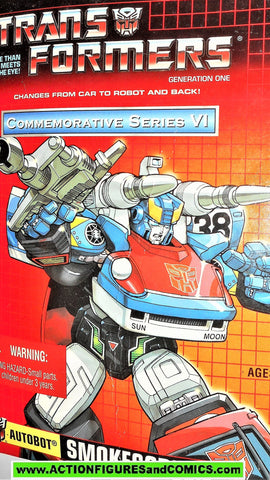 Transformers generation 1 SMOKESCREEN universe commemorative 2003 reissue
