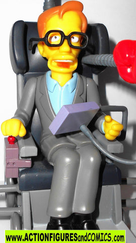 simpsons DR STEPHEN HAWKING 2003 playmates toys complete