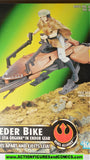 star wars action figures SPEEDER BIKE PRINCESS LEIA 1996 moc mib