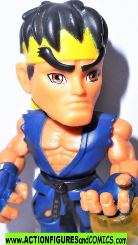 Loyal Subjects Street Fighter II RYU blue yellow complete capcom