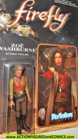 Reaction figures Firefly ZOE WASHBURNE serenity funko toys action moc