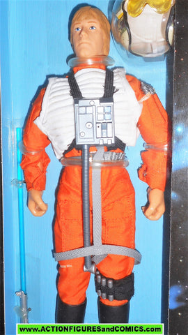 star wars action figures LUKE SKYWALKER X-WING pilot 12 inch 1997 moc mib