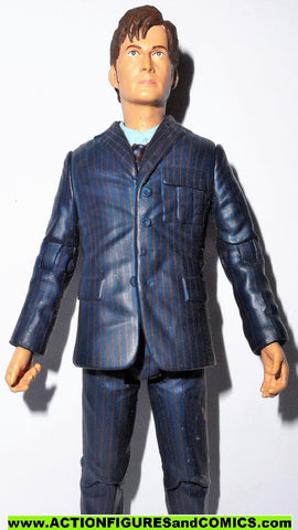 doctor who action figures TENTH DOCTOR 10th suit RED pinstripes