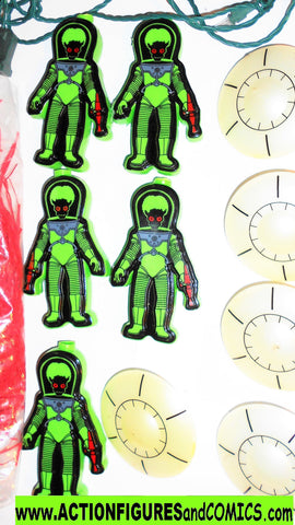 Mars Attacks STRING LIGHT SET 1996 movie Christmas ornaments
