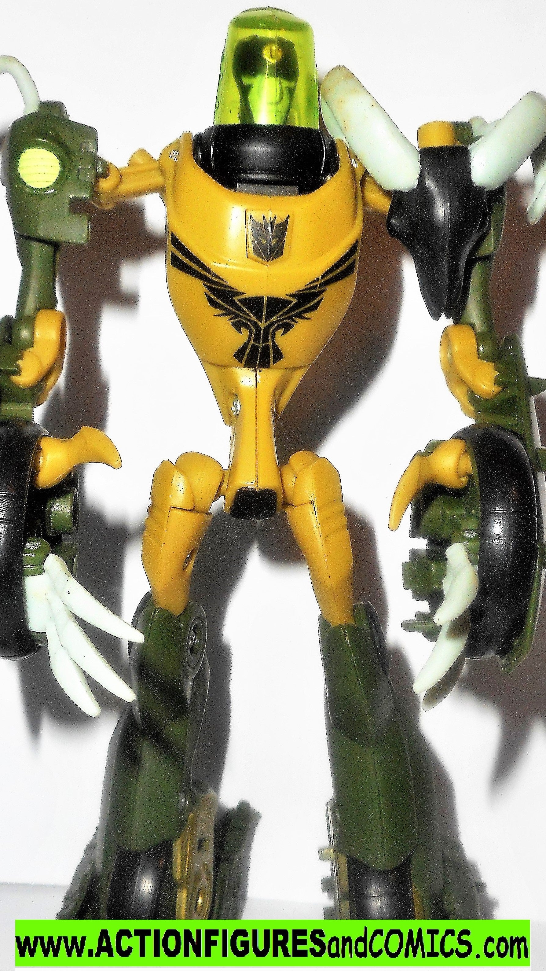 transformers OIL SLICK animated complete motorcycle 2008