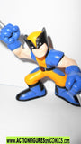 Marvel Super Hero Squad WOLVERINE yellow series 1 x-men
