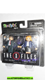 minimates X-Files FOX MULDER DANA SCULLY fox tv series show moc