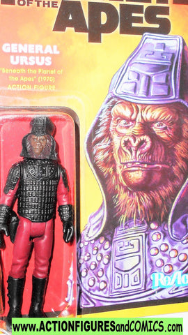 Reaction figures Planet of the Apes GENERAL URSUS funko super7 moc