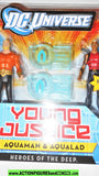 Young Justice AQUAMAN & AQUALAD 2 pack league dc universe moc mib