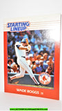 Starting Lineup WADE BOGGS 1988 Boston Red Sox sports baseball