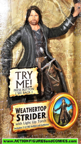 Lord of the Rings STRIDER Weathertop Aragorn toy biz hobbit lotr moc