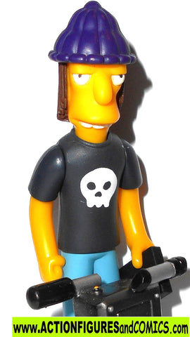 simpsons JIMBO bully 2002 playmates wos arcade complete