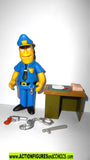 simpsons EDDIE 2002 police officer playmates cop complete