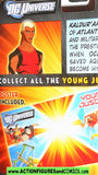 Young Justice AQUALAD Walmart poster 4 inch dc universe league 2011 moc