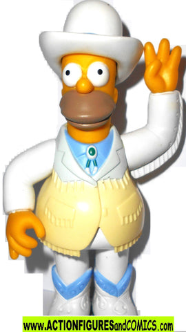 simpsons HOMER COLONEL playmates world of springfield