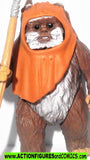 star wars action figures WICKET the ewok 1998 complete power of the force potf