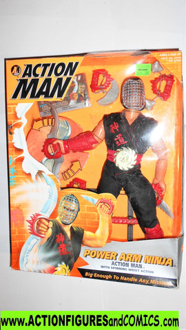 Action man POWER ARM NINJA 12 inch gi joe 1996 kenner cobra