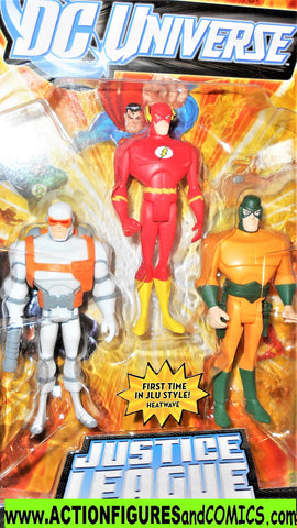 justice league unlimited FLASH HEATWAVE MIRROR MASTER dc universe moc