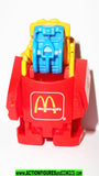 Transformers Mcdonalds FRENCH FRY LARGE 1987 changeables happy meal