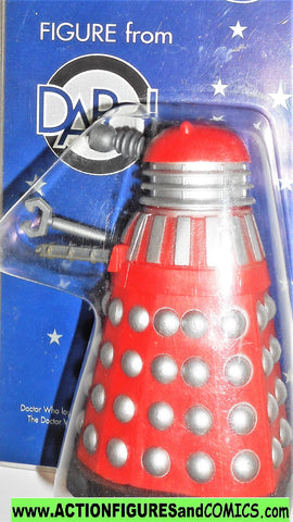 doctor who action figures DALEK dapol red silver CLAW arm Vintage moc