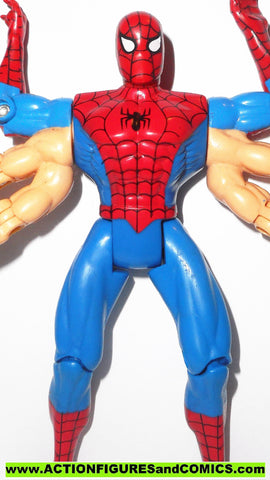 Spider-man the Animated series SIX ARM SPIDEY 1995 toybiz