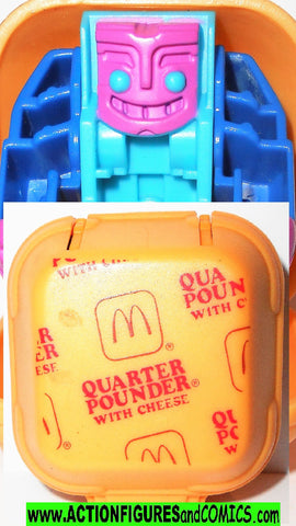 Transformers Mcdonalds QUARTER POUNDER 1987 changeables happy meal