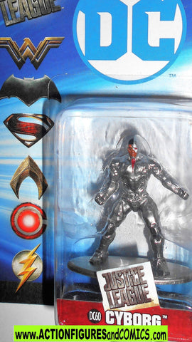 Nano Metalfigs DC CYBORG Justice League die cast metal 60 moc