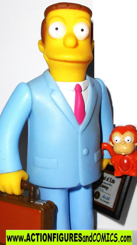 simpsons LIONEL HUTZ 2002 all star playmates toys complete