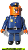 minimates Muppets FOZZIE BEAR 2016 police security officer cop