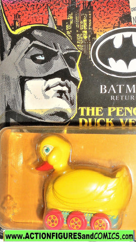 BATMAN Returns PENGUIN's DUCK vehicle movie die cast 1991 moc