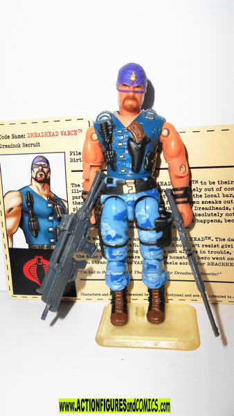 Gi joe DREADNOK VANCE 2004 rampage complete convention sdcc ...