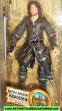 Lord of the Rings ARAGORN Battle Action strider toy biz hobbit lotr moc