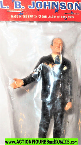 Presidents of the United States Marx #36 L B JOHNSON 60's mib UNPUNCHED moc