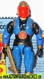 Gi joe COBRA COMMANDER 1991 v4 gun bipod launcher file card