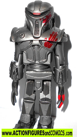 minimates Battlestar Galactica CYLON bloody hand print 2006